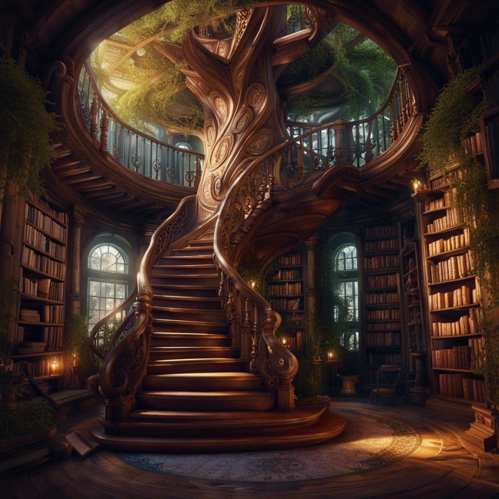 Witch's library
