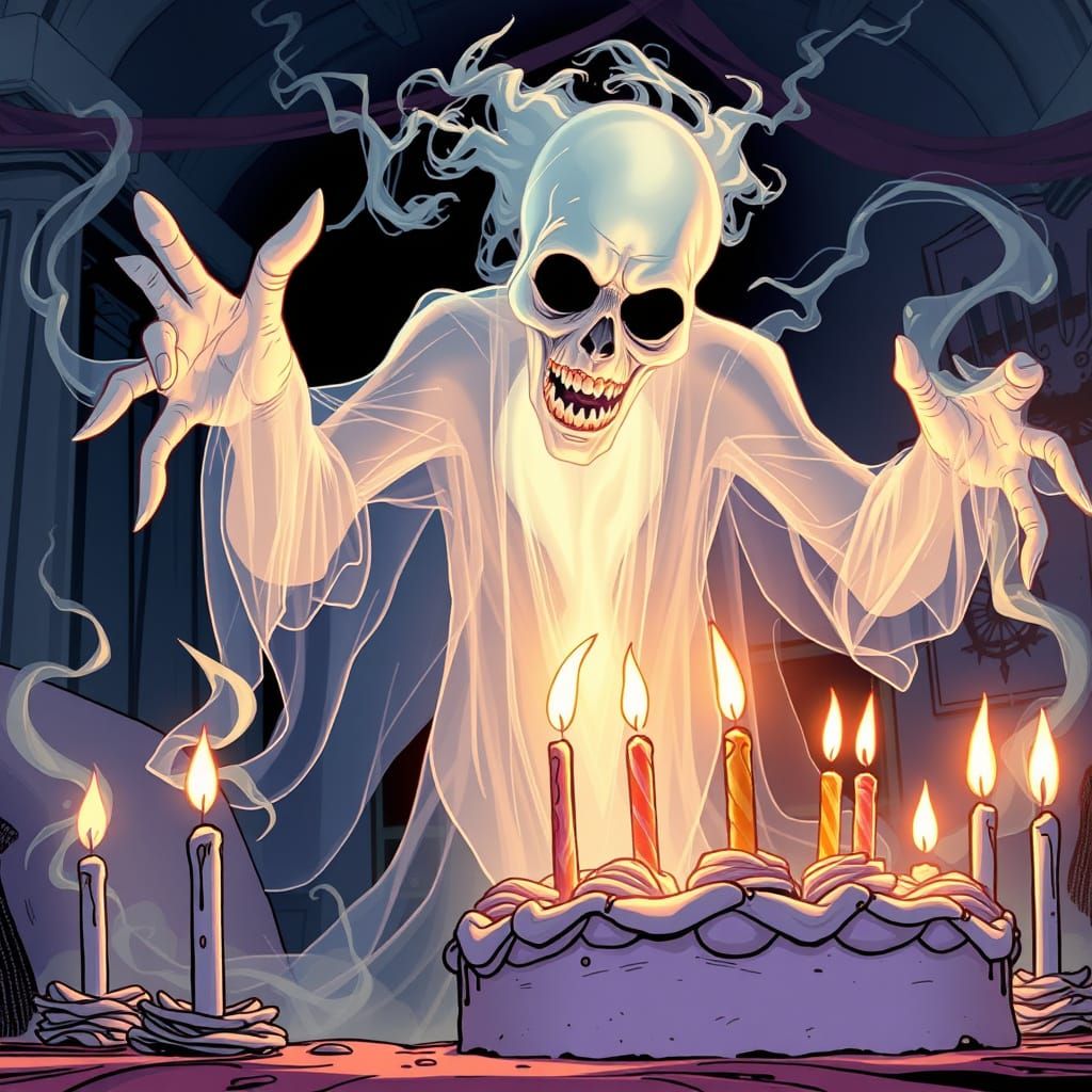 Spectral Ghost Celebrates 400th Birthday Party
