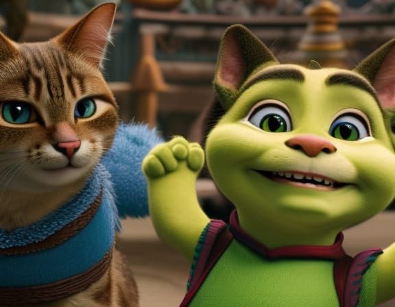 Fairytale Dance Party in 3D Rendering