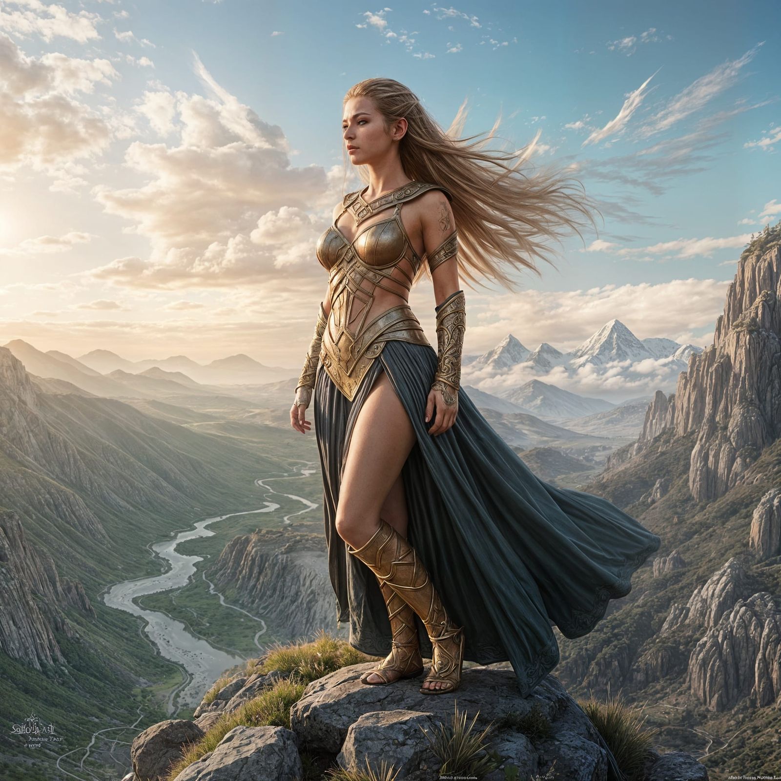 Kynareth the Aedra in Elder Scrolls Art