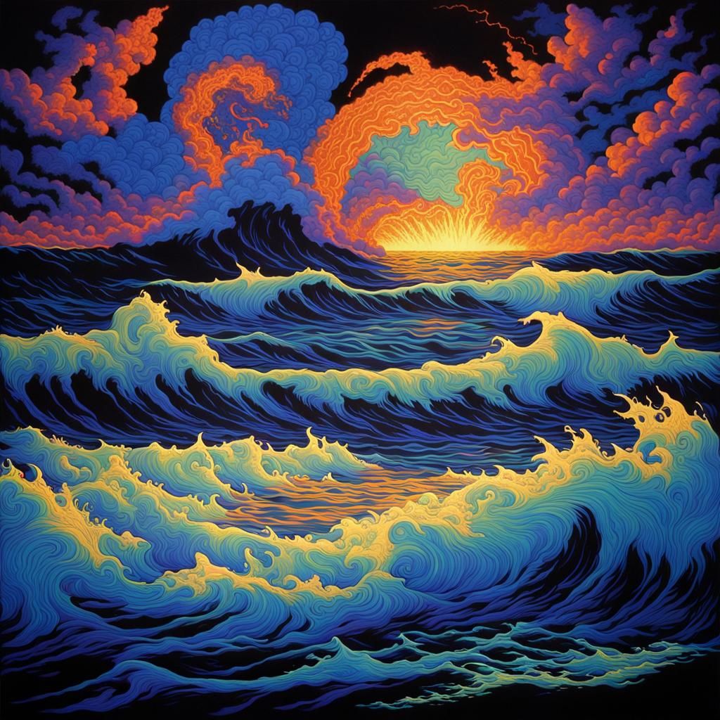 Visceral Storm Unleashes Nature's Fury in Black Light