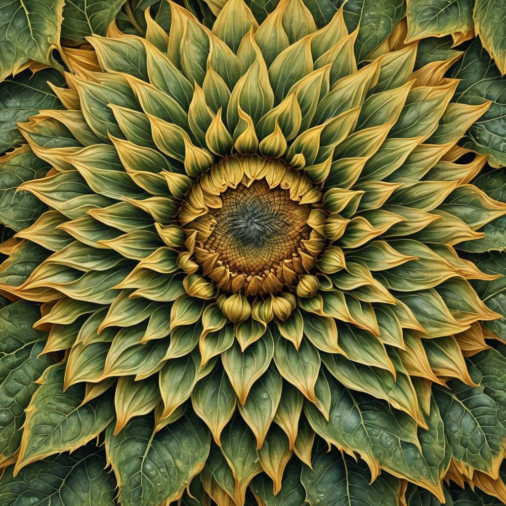 A sunflower