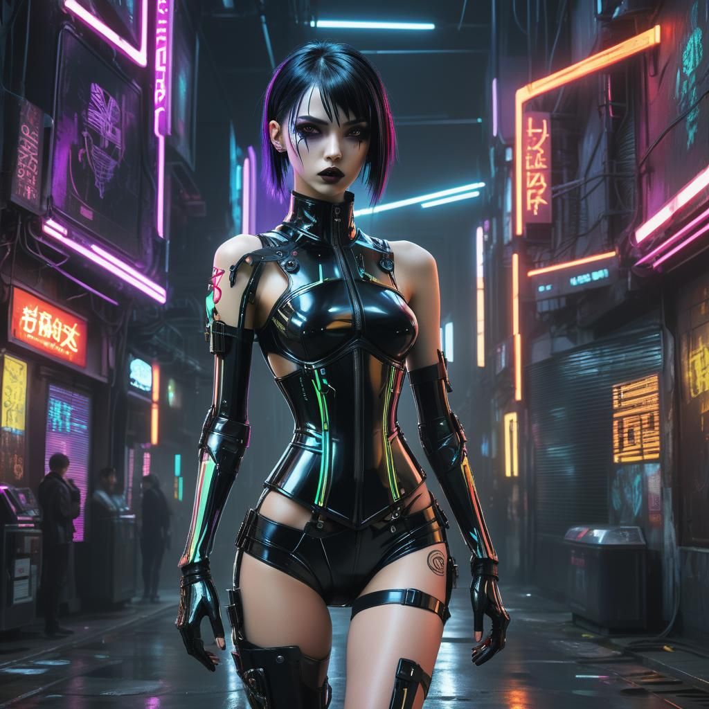 super model Neo-goth