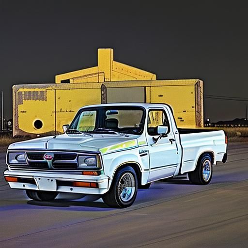 Custom 1988 Dodge D100 Rocket Truck