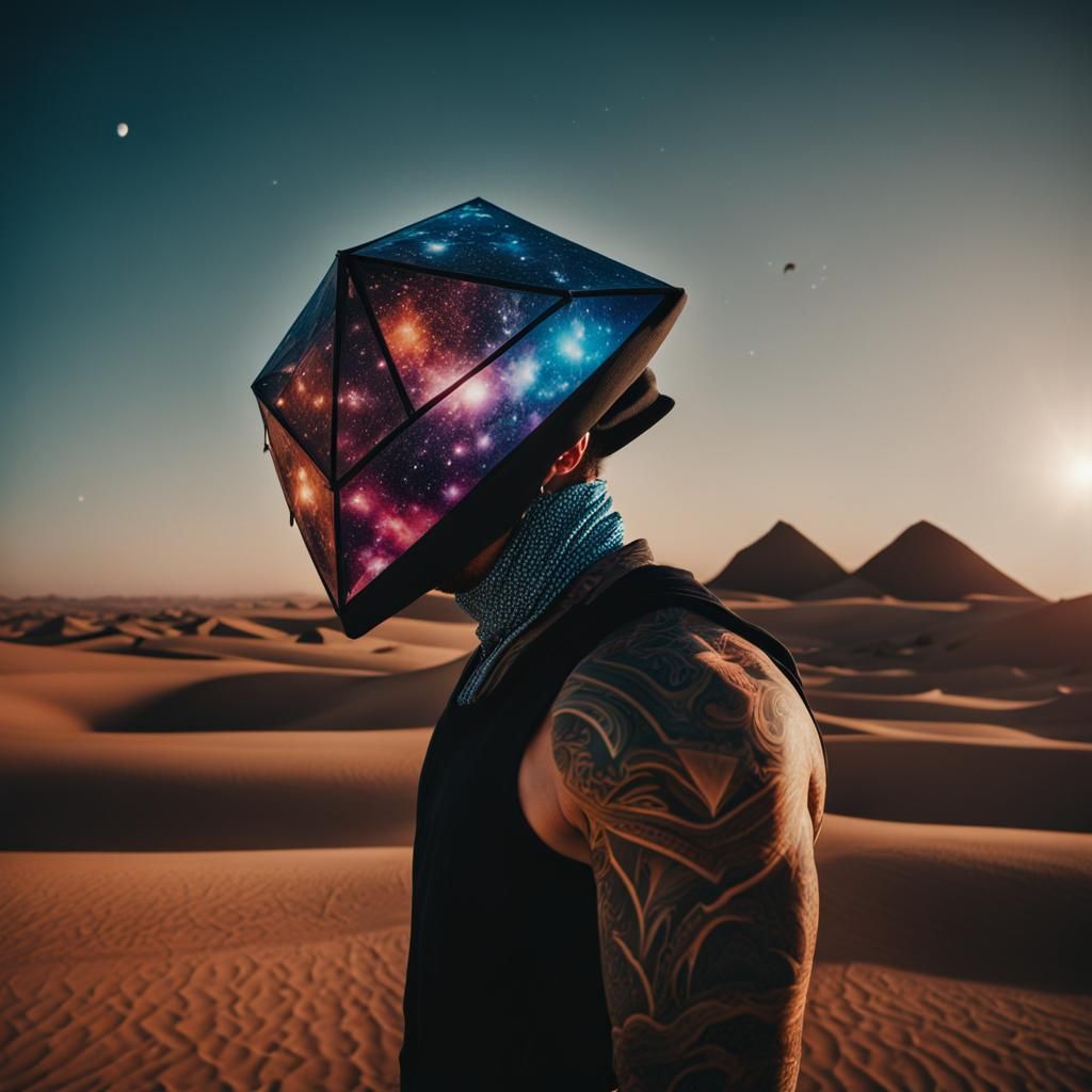 Astral Projection: A Surrealist Vision of Angels and Demons