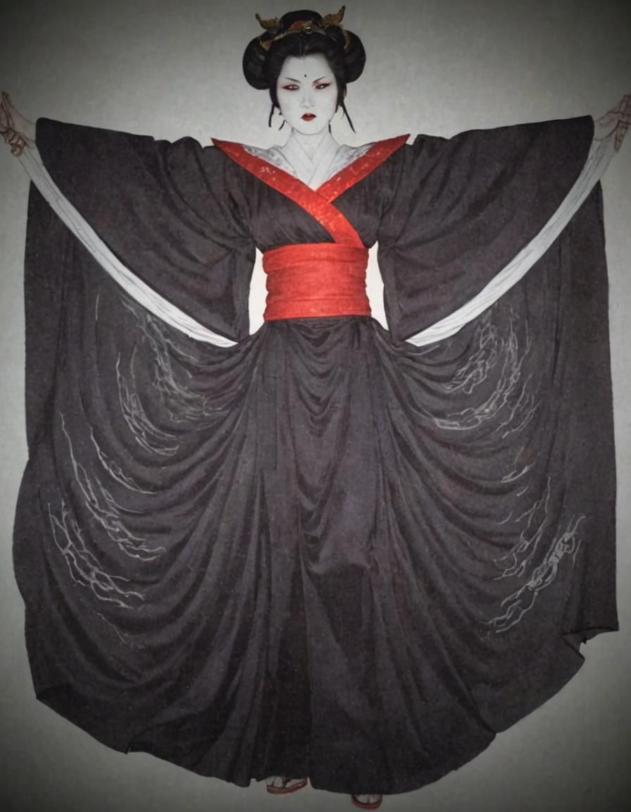 Wrathful Japanese Goddess of Rage