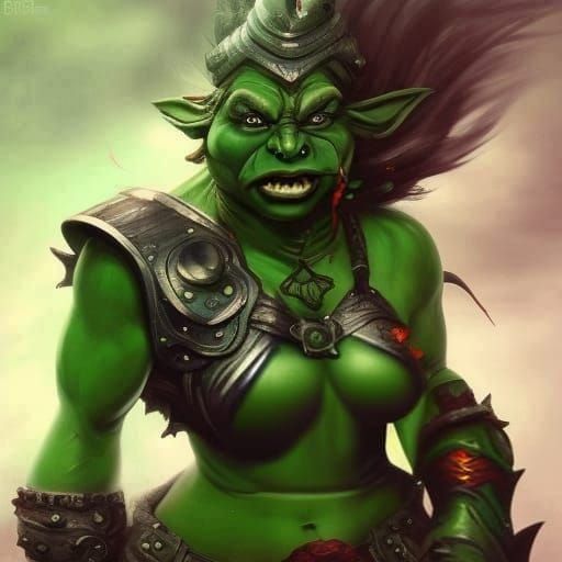 Freaky Orc Lady
