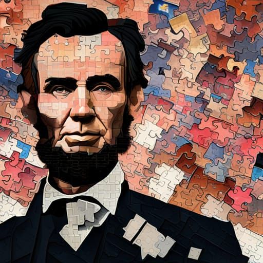 collage of Abraham Lincoln