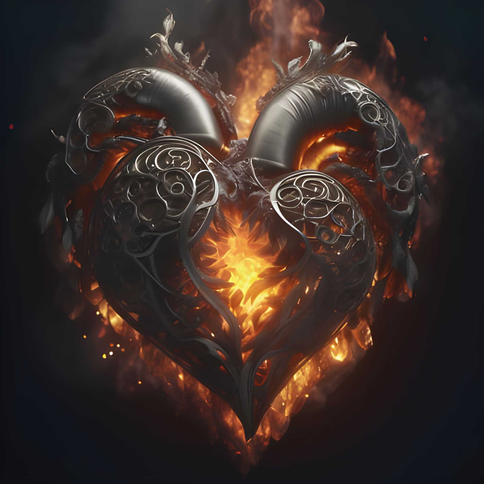 Abstract Image of Concept "Torn"