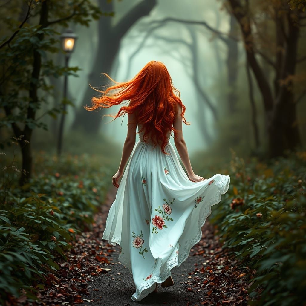 Surreal Beauty in a Mystical Forest