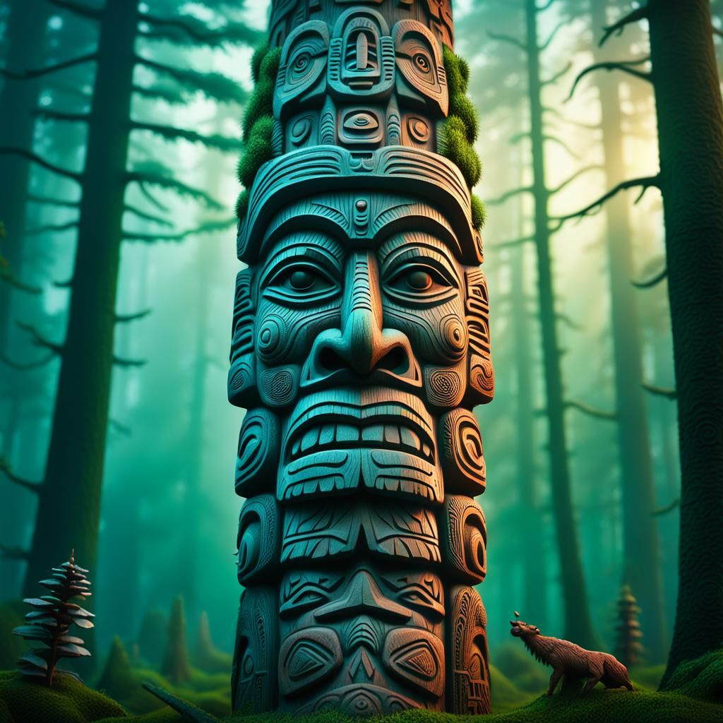 Apache Totem Pole