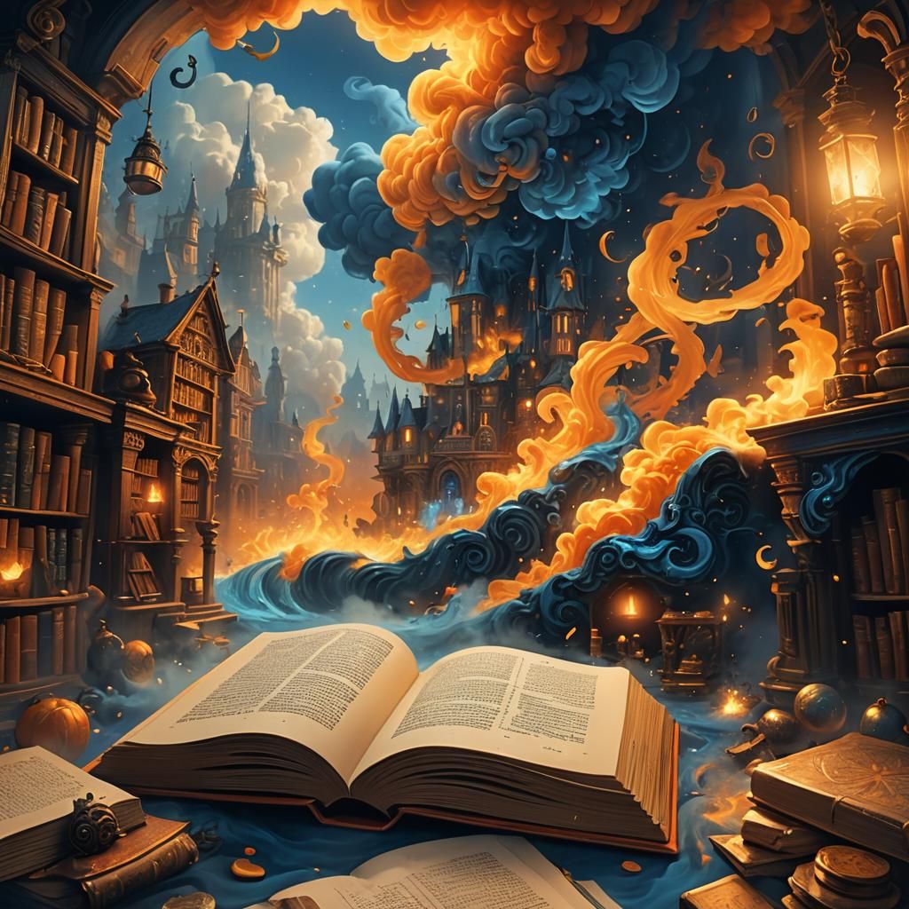 Words Come to Life From a Magical Book