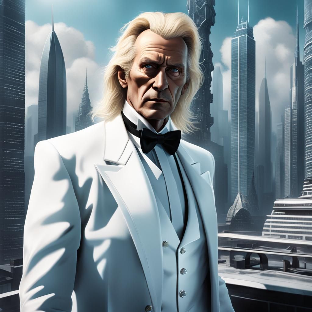 Glam-Rock Singer Returns in Art Deco Style