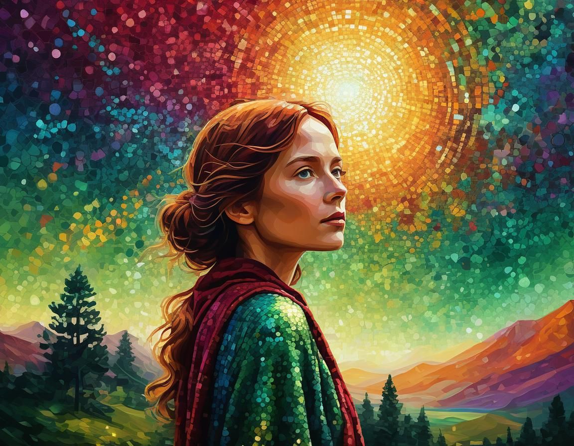 Ethereal Abstract Floral Art in Ultra HD