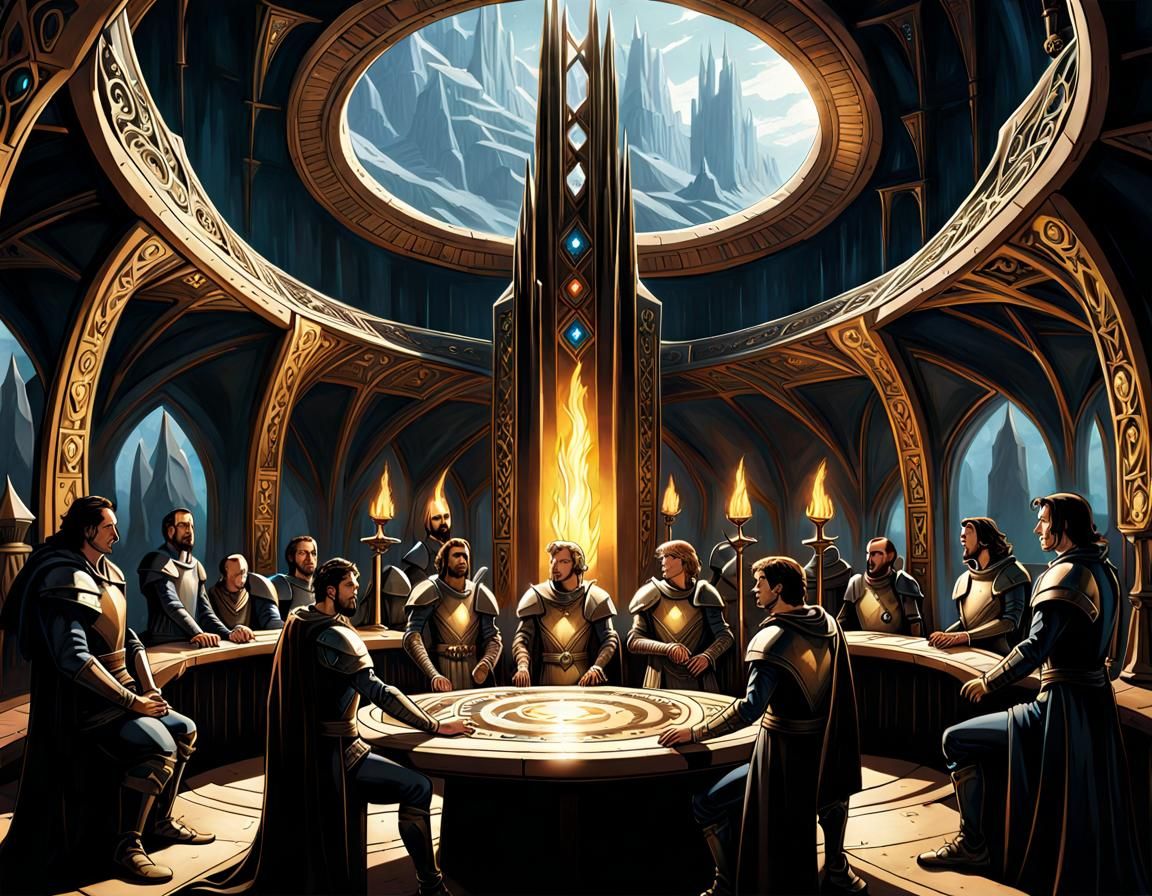 King Arthur's Sci-Fi Round Table Adventure