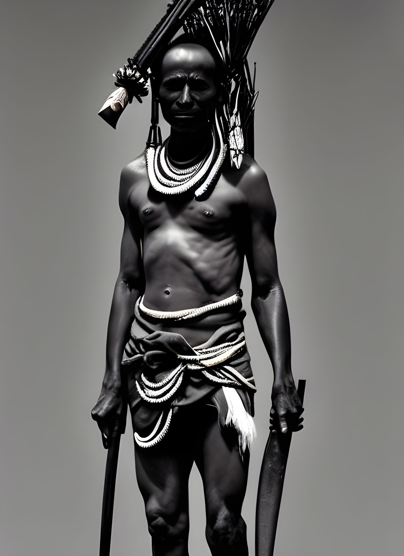 Striking Photo of an Ethiopian Tribal Warrior