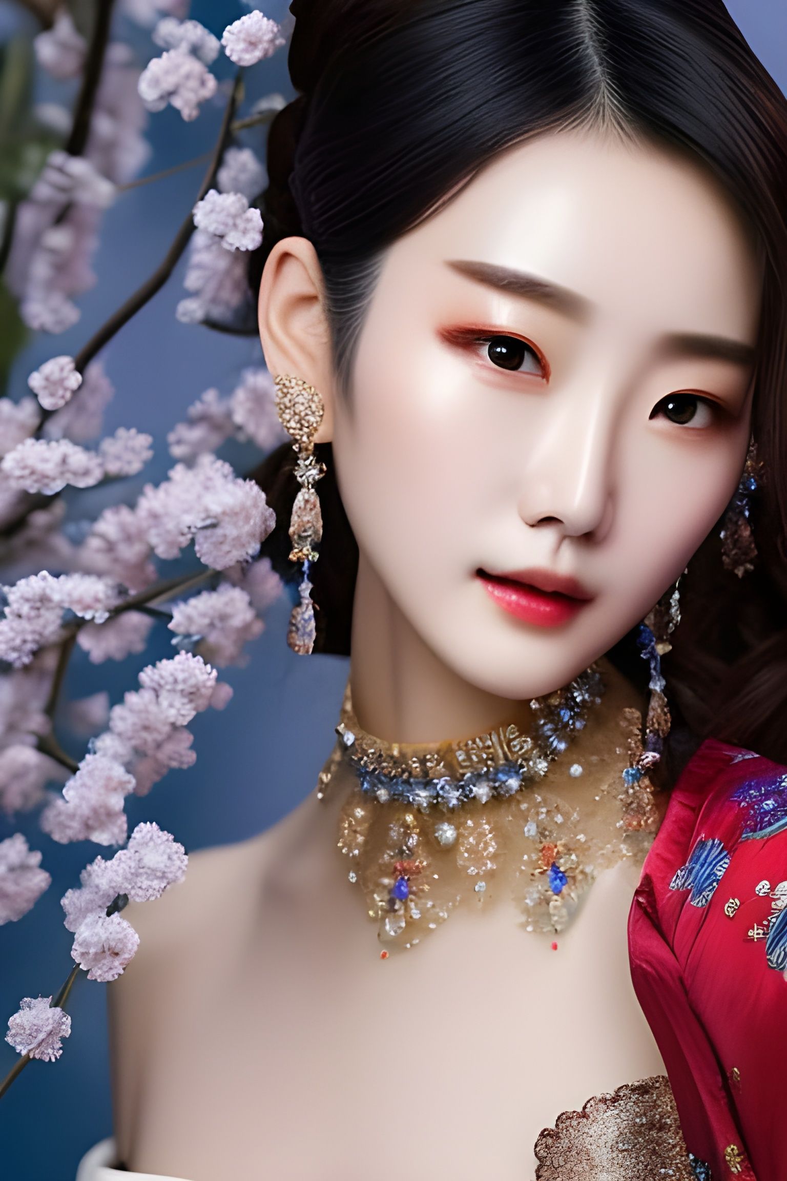 Wang Zhaojun Cosplay in Silkpunk Style