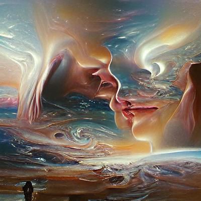 Dream Soulmate: An Oil Painting