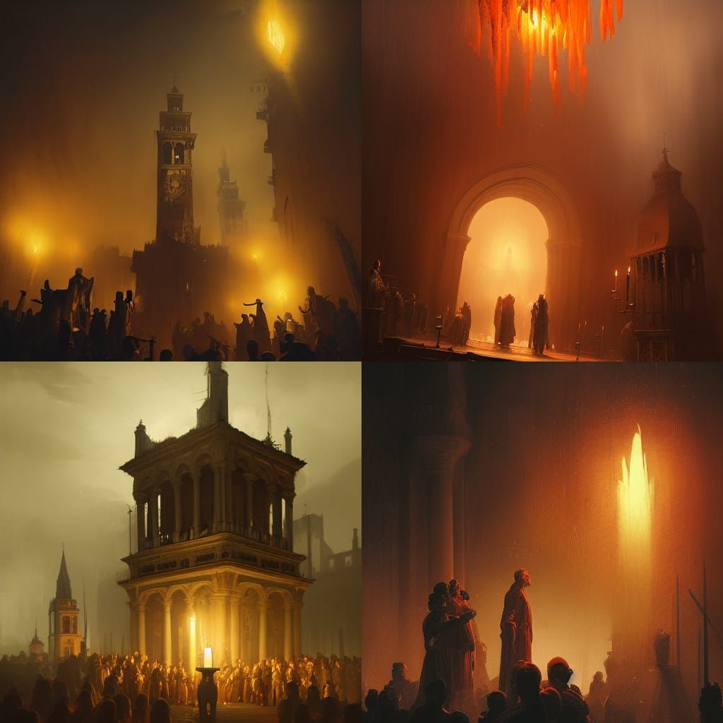 Dark Fantasy Nursery Rhyme Concept Art