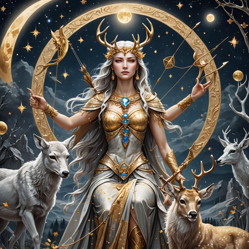 Artemis, Goddess of the Moon and Hunt