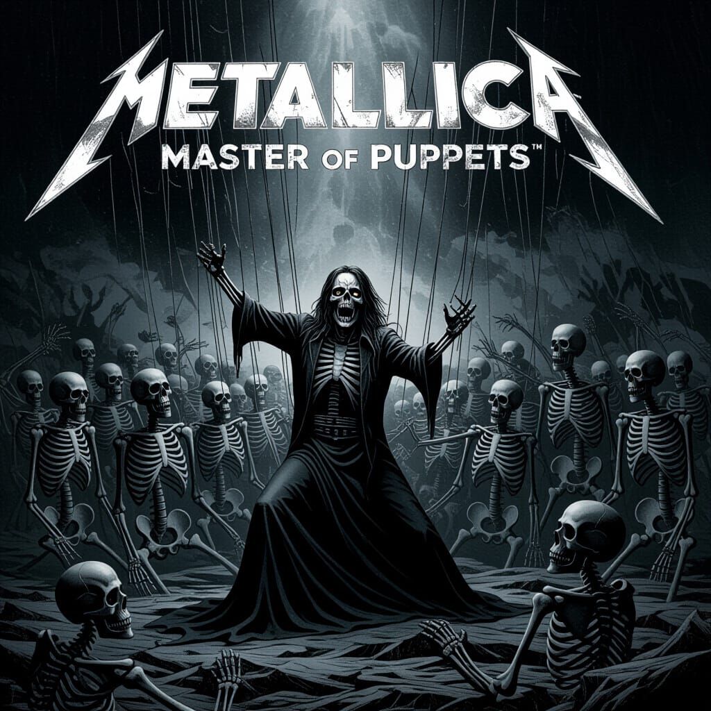 Master of Puppets Interpretation in Doré and Rutkowski Style