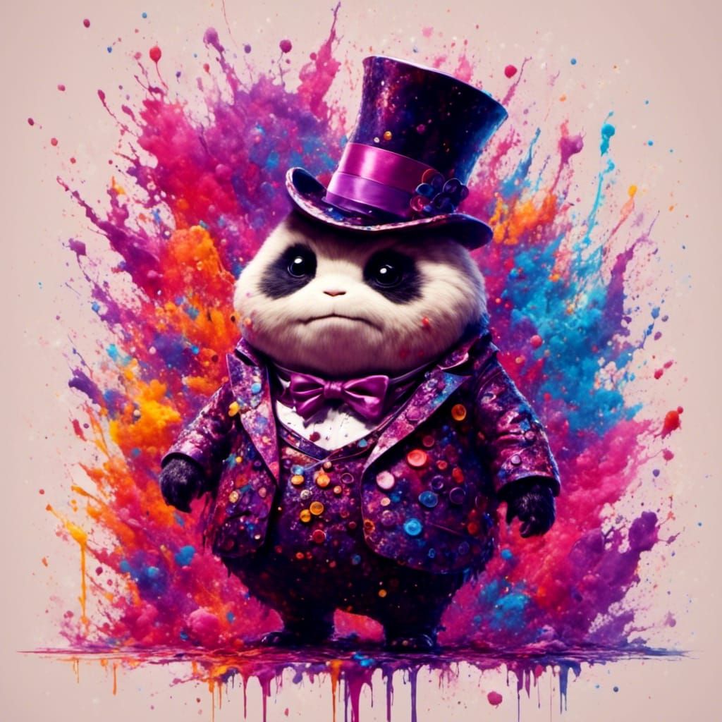 Willy Wonka Portrait of a Unique Creature