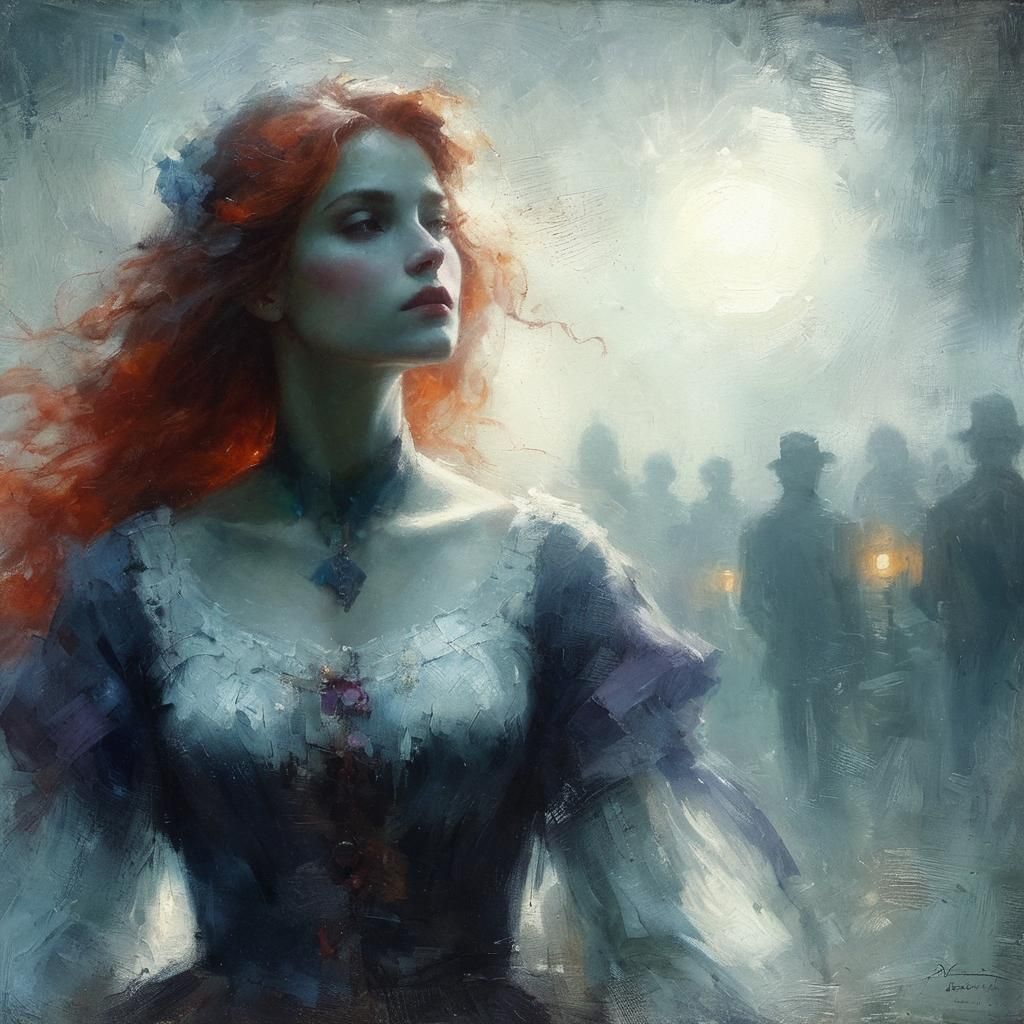 AI Generated Portrait of a Woman