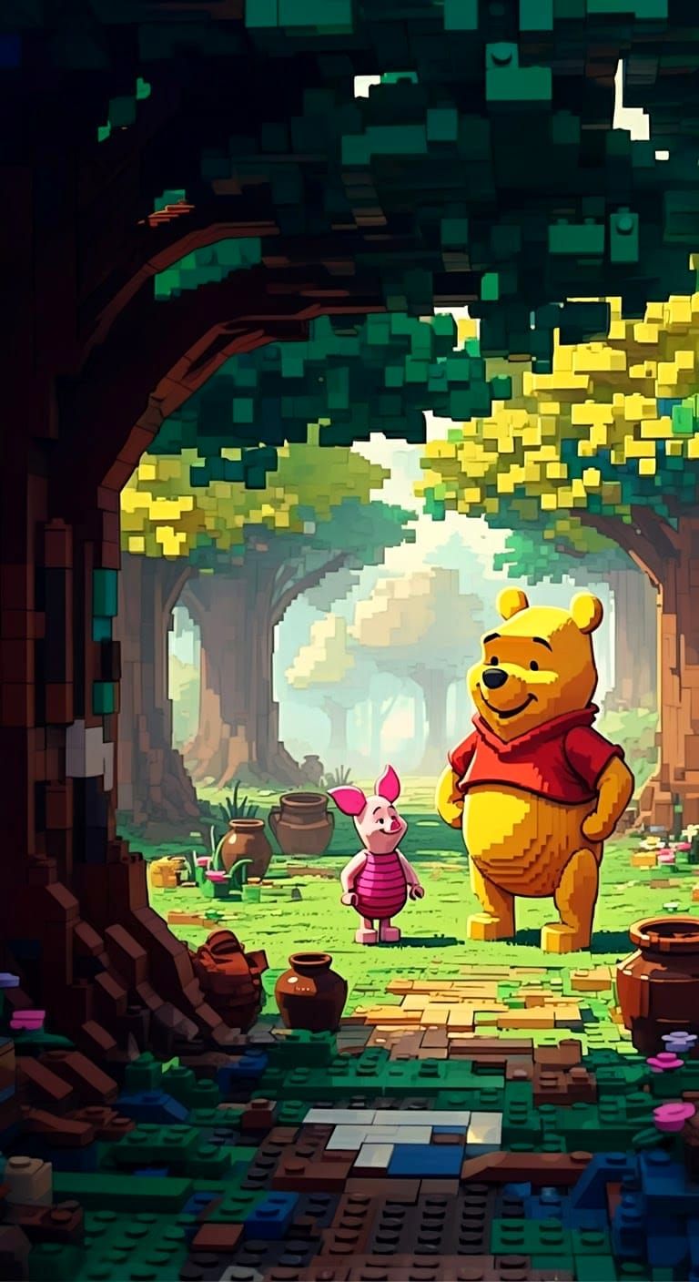 Lego Winnie the Pooh and Piglet's Hunny Search