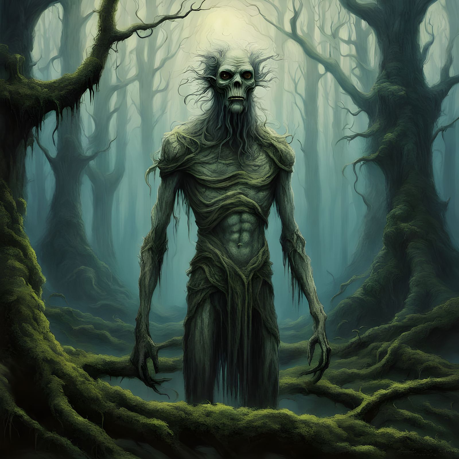 Shishiga: Female Swamp Creature of Russian Folklore