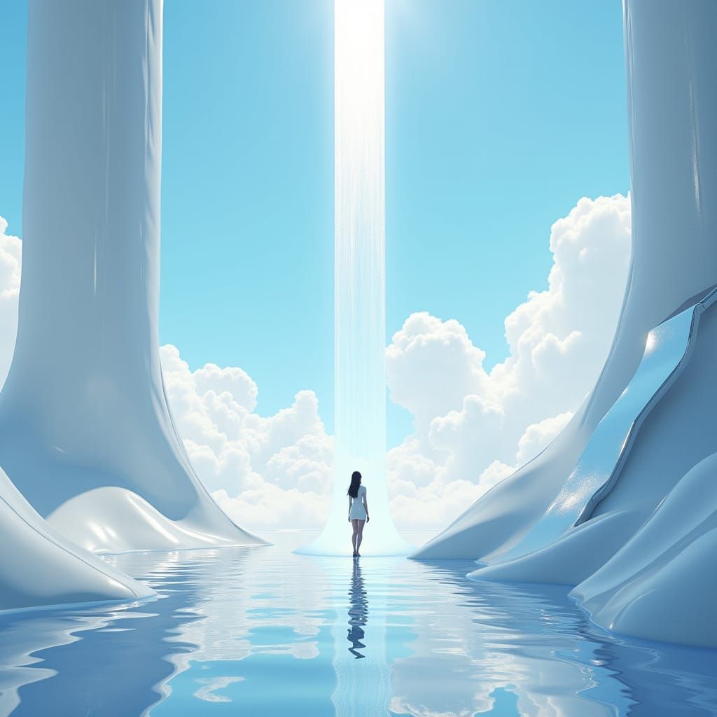 Weightless Wonder in a Chrome Oasis