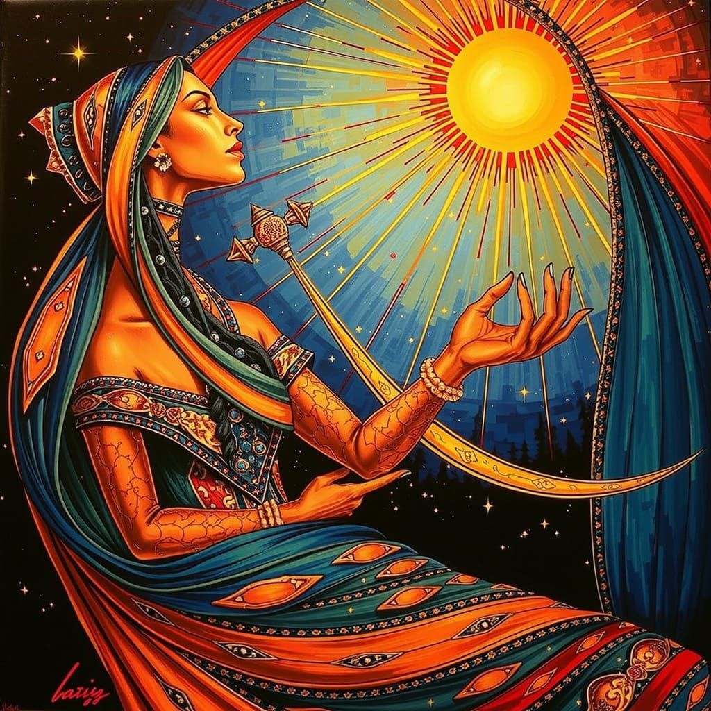 Abstract Concept of Perfection, Precision, and Beauty