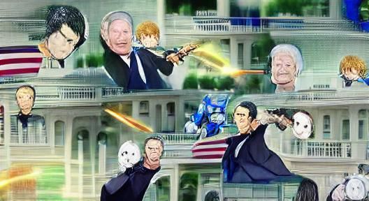 US Presidents as Anime Action Stars