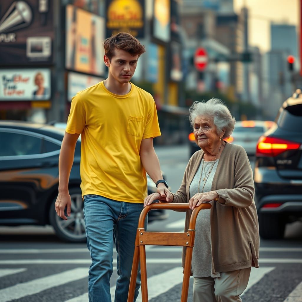 Everyday Heroism in a Busy City