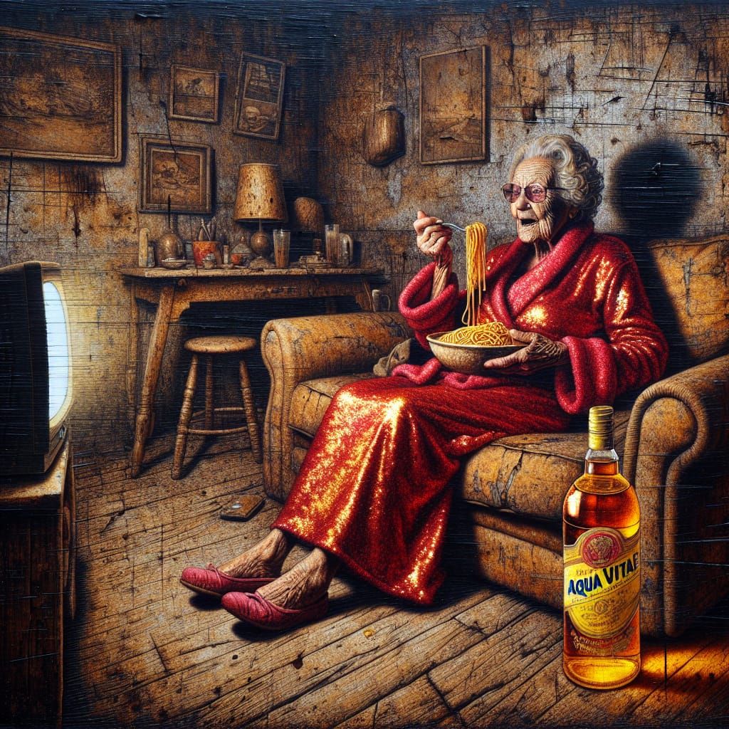 A nice evening at home