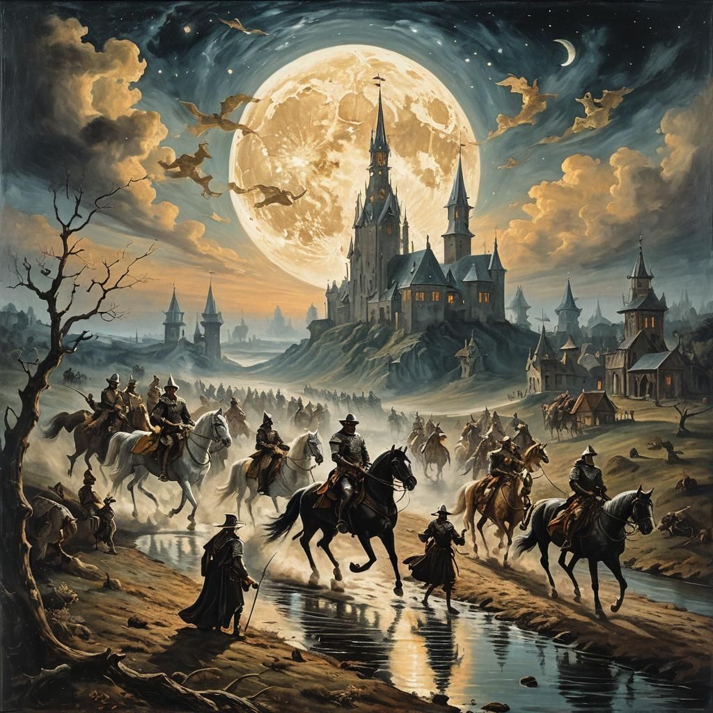 Stoker: "The moon shines bright, the dead ride fast"