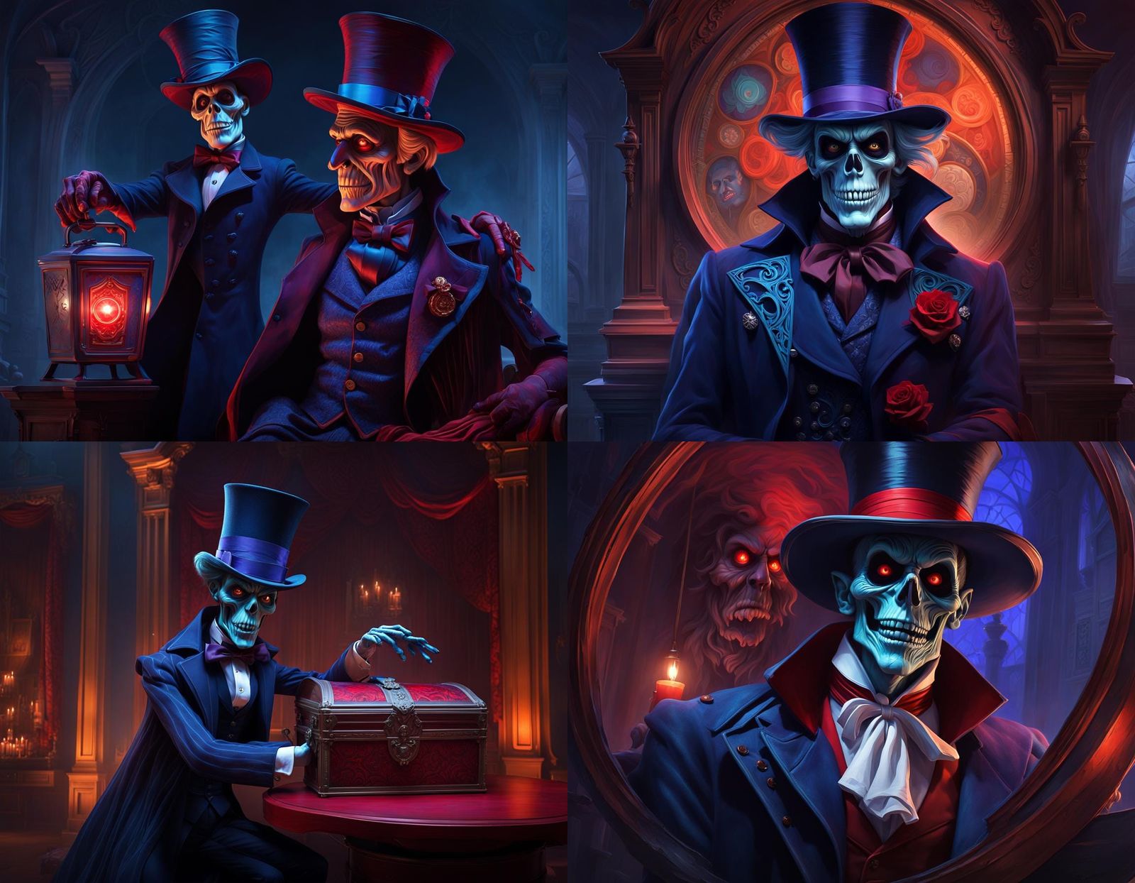 Haunted Mansion Hatbox Ghost in Disney Kitsch
