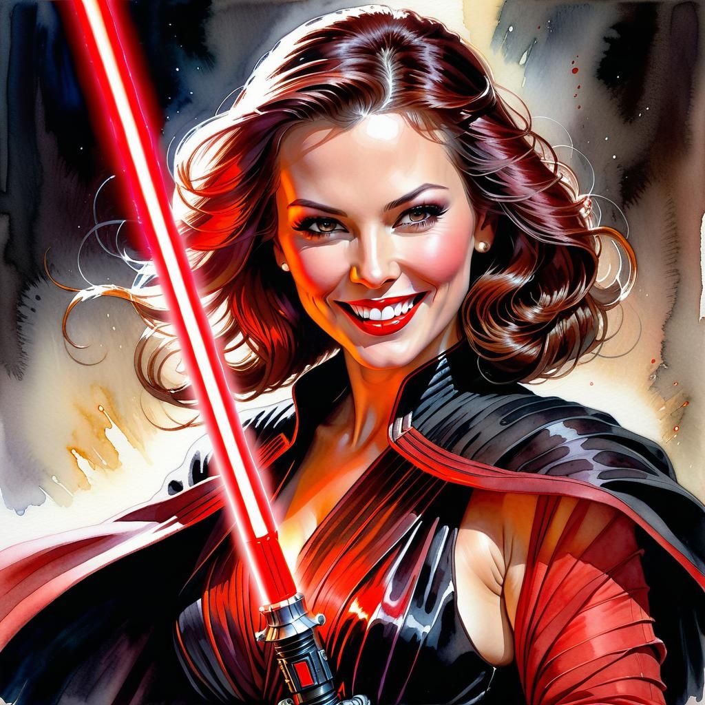 Beautiful feminine lord Sith