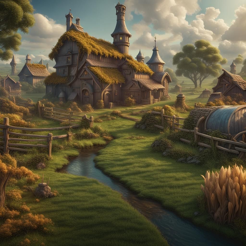 Fantasy farmland