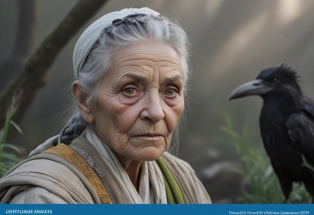 A Wise Elder in Earthy Tones, Classical Painting Style