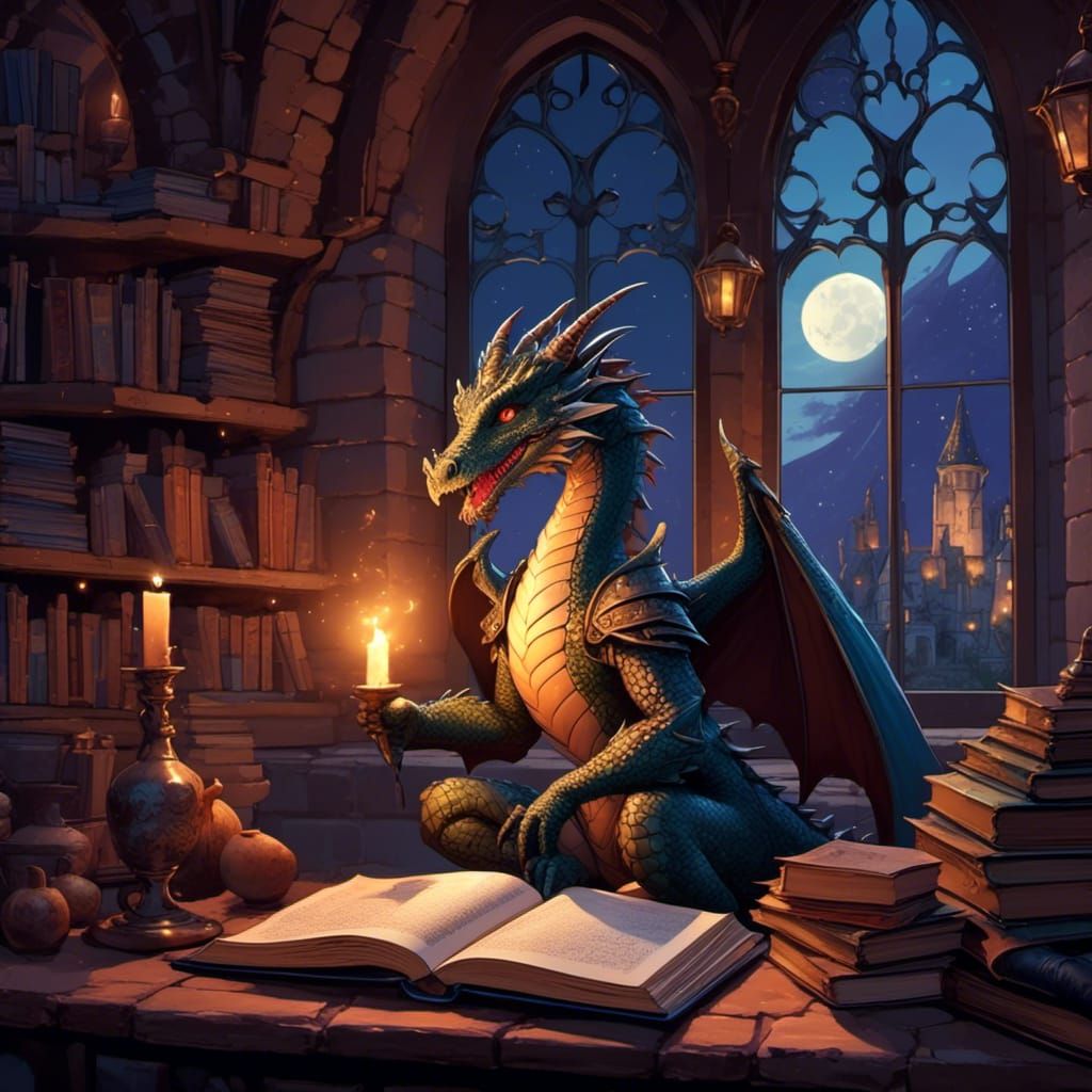 Dragon's Literary Night: Reading by Candlelight