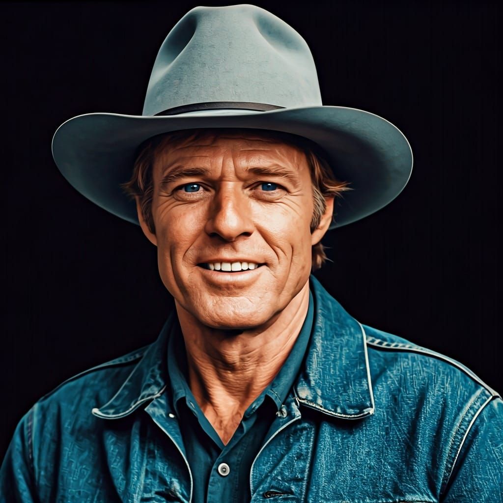 Robert Redford in The Electric Horseman, Cinematic Still