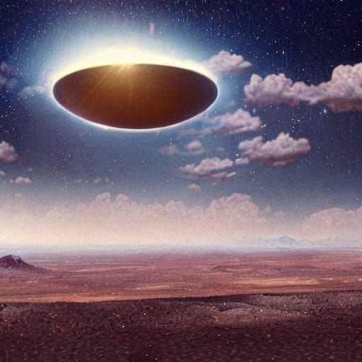 Ethereal Optical Illusion Caused by Swamp Gas