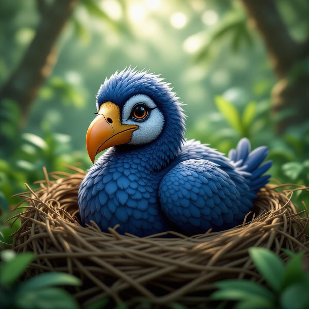 Dodo Bird's Epic Return: A 3D Masterpiece
