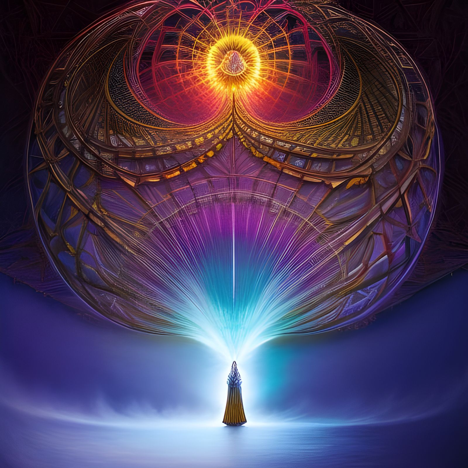 Hyperdetailed Fractal Art in Photorealistic Style