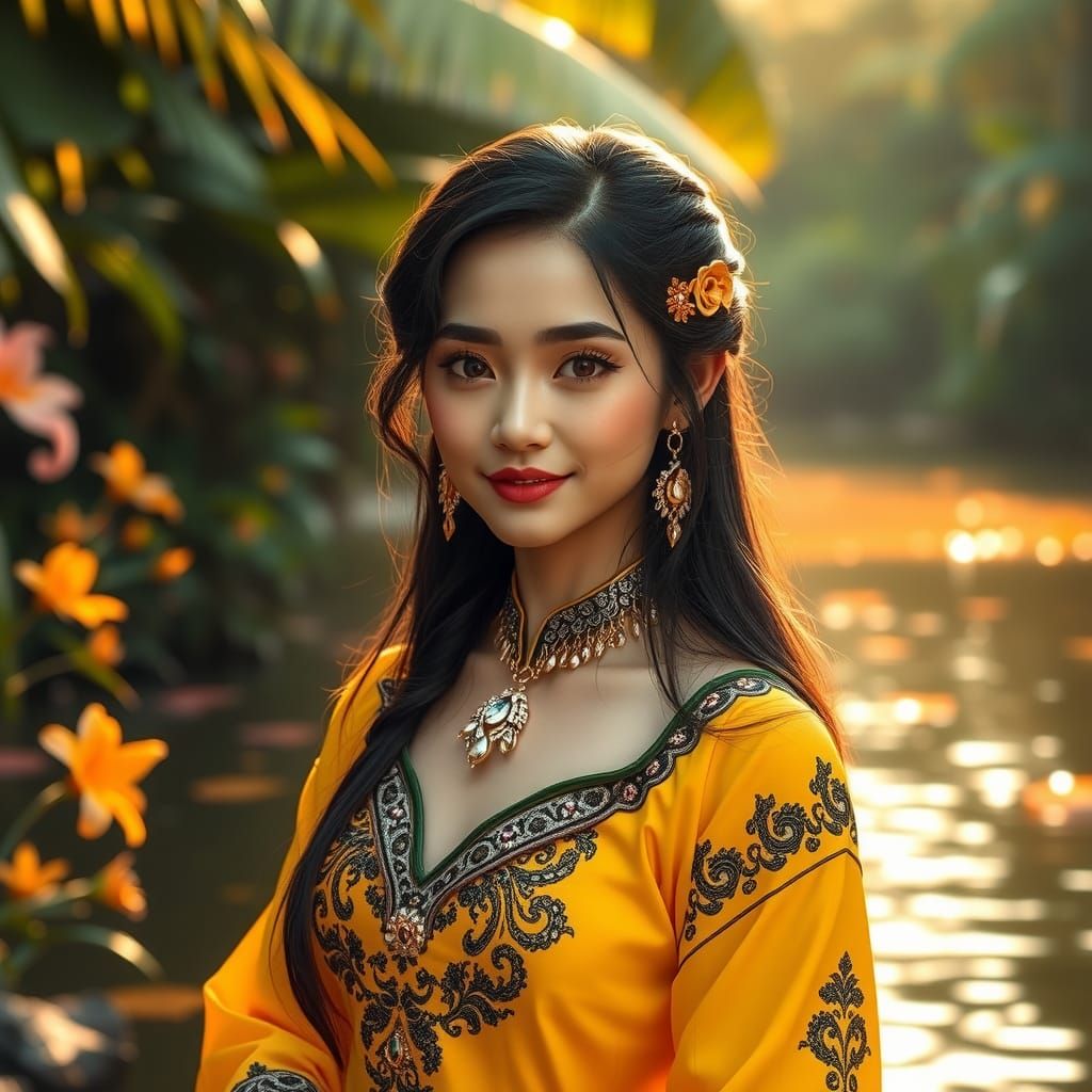 Beautiful Brunei Lady 🇧🇳