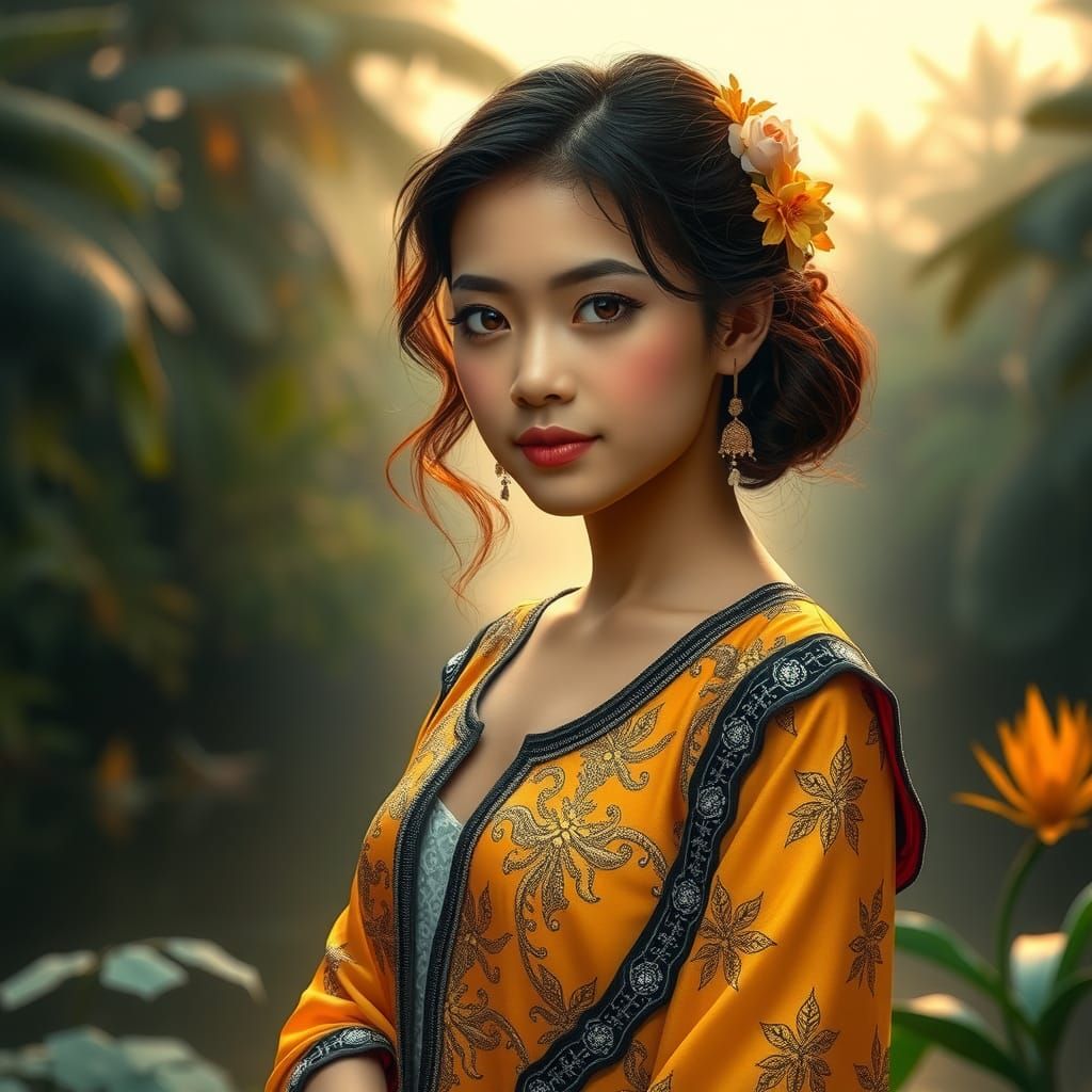 Beautiful Brunei Lady 🇧🇳