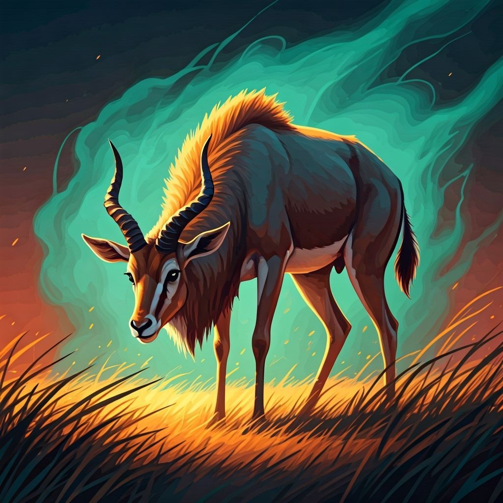 Antelope Discovers Teal Mist & Stinky Feet in Savannah