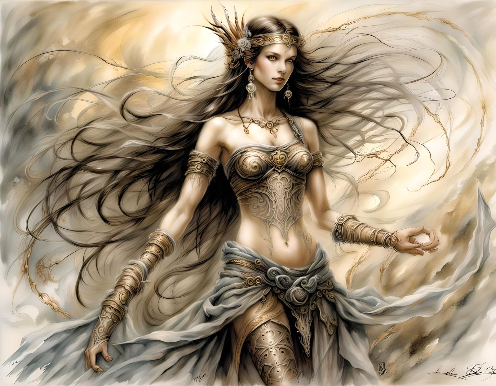 Venus, Goddess of Love: A Fantasy Portrait