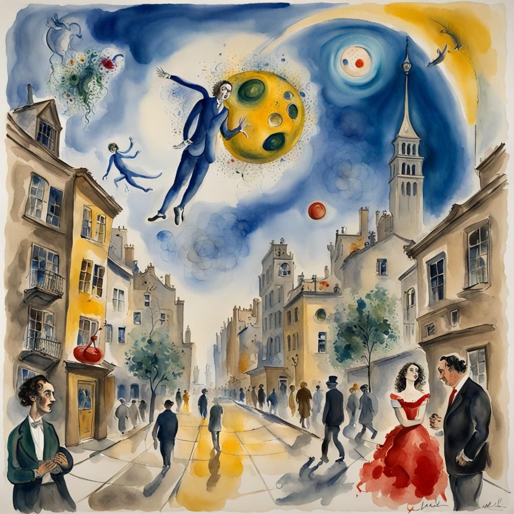 Surreal Cityscape