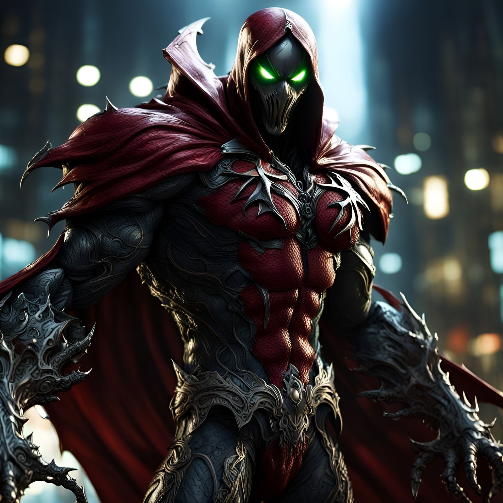 Spawn: Detailed Fantasy Concept Art in 4K